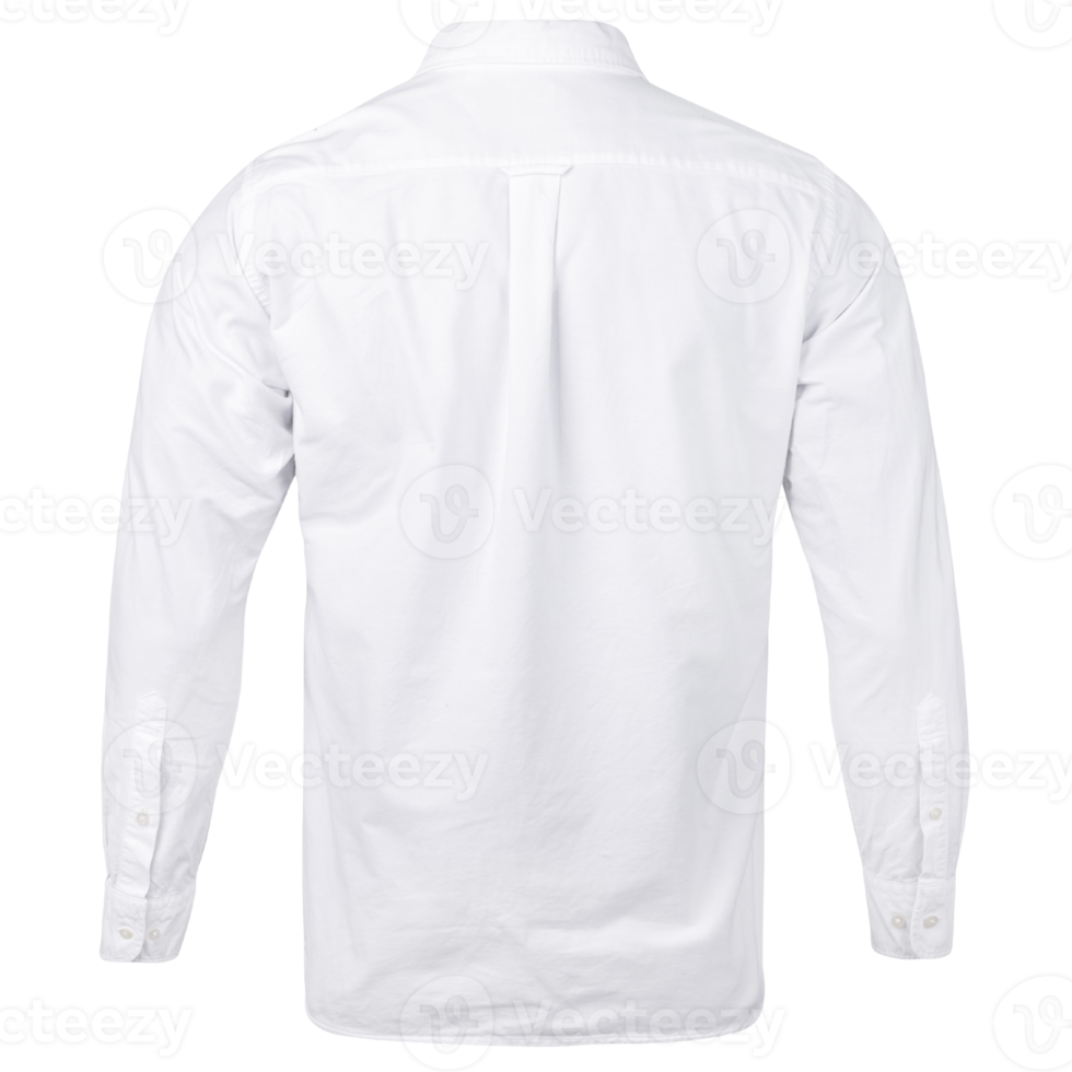 White shirt mockup cutout, Png file