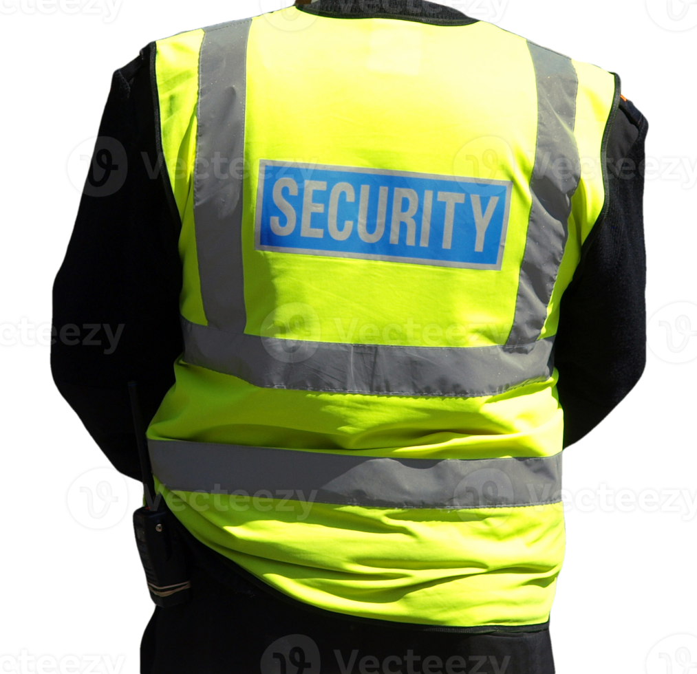security staff member transparent PNG