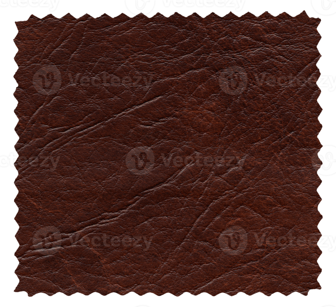 dark brown leatherette sample transparent PNG