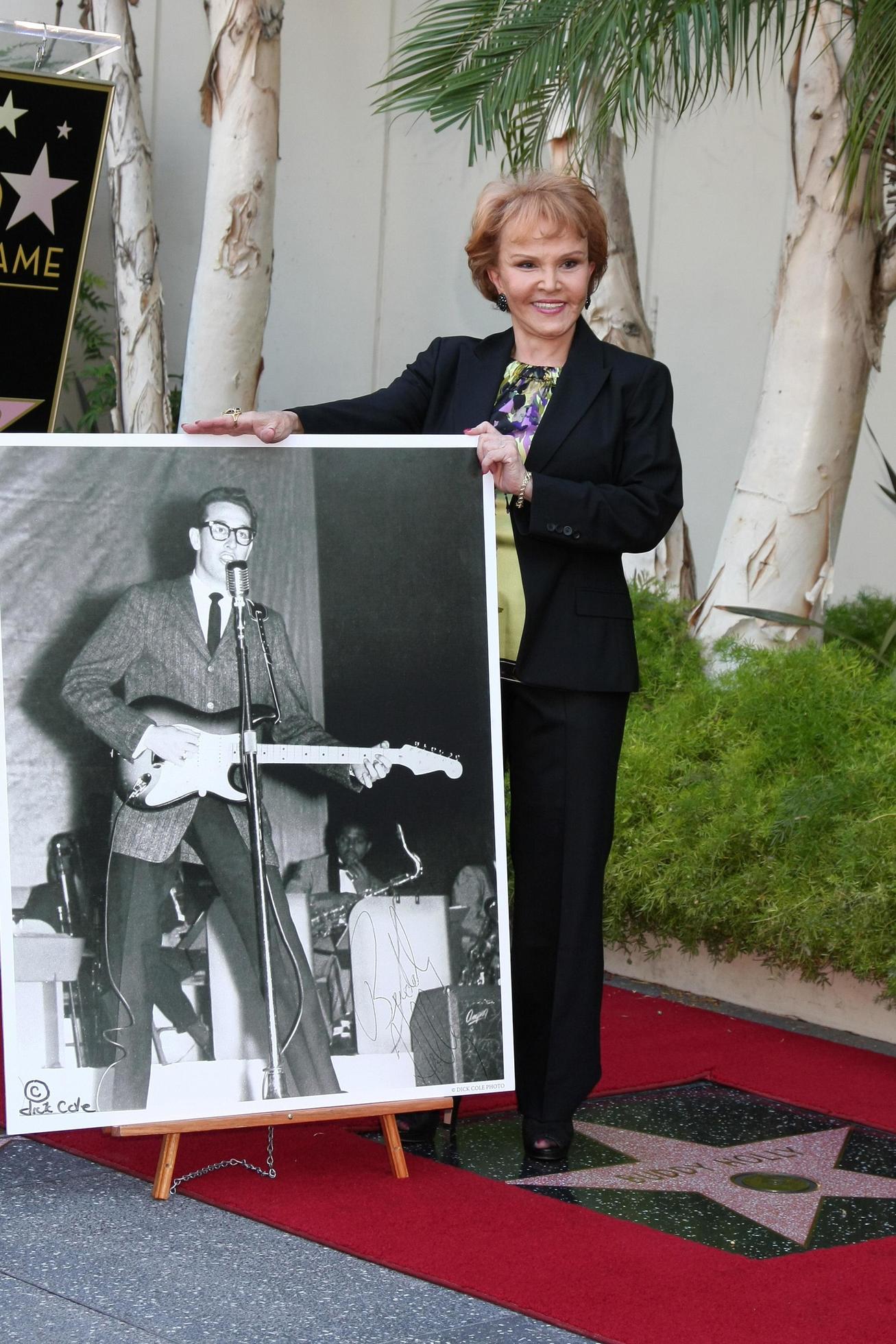 Los Angeles Sep 7 Maria Elena Holly At The Buddy Holly Walk Of Fame Ceremony At The Hollywood Walk Of Fame On September 7 11 In Los Angeles Ca Stock Photo At Vecteezy