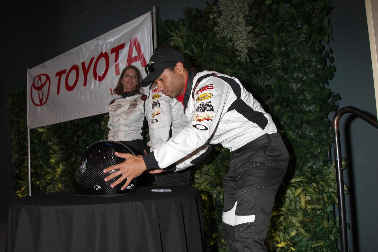 LOS ANGELES, APR 1 - Corbin Bleu at the Toyota Grand Prix of Long Beach Pro Celebrity Race Press Day at Long Beach Grand Prix Raceway on April 1, 2014 in Long Beach, CA photo