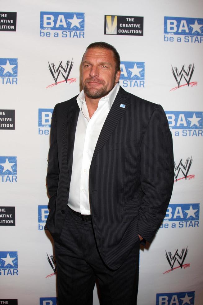 LOS ANGELES, AUG 11 - Triple H arriving at the be A STAR Summer Event at Andaz Hotel on August 11, 2011 in Los Angeles, CA photo