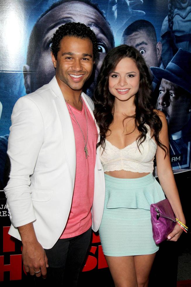 LOS ANGELES, APR 16 - Corbin Bleu at the A Haunted House 2 World Premiere at Regal 14 Theaters on April 16, 2014 in Los Angeles, CA photo