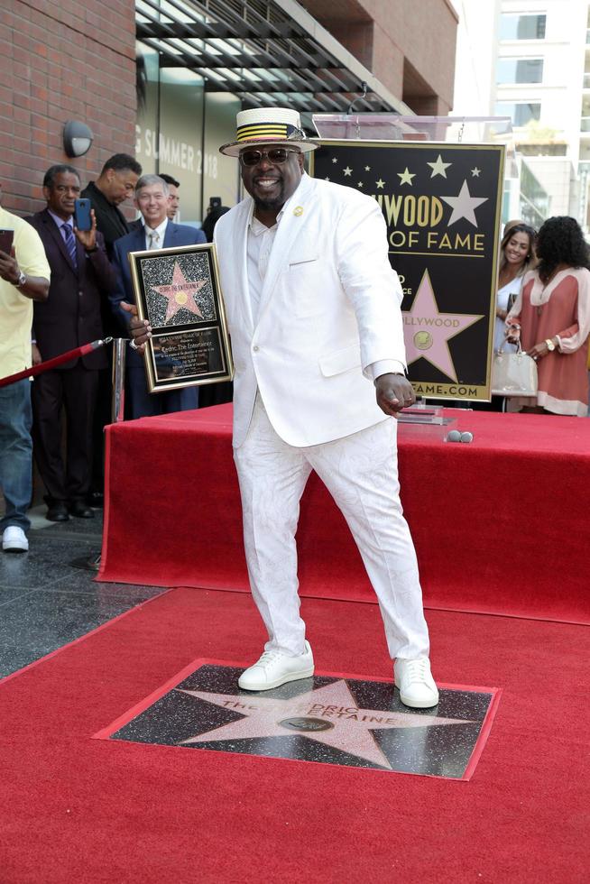 LOS ANGELES, JUL 19 - Cedric the Entertainer at the Cedric the Entertainer Star Ceremony on the Hollywood Walk of Fame on July 19, 2018 in Los Angeles, CA photo
