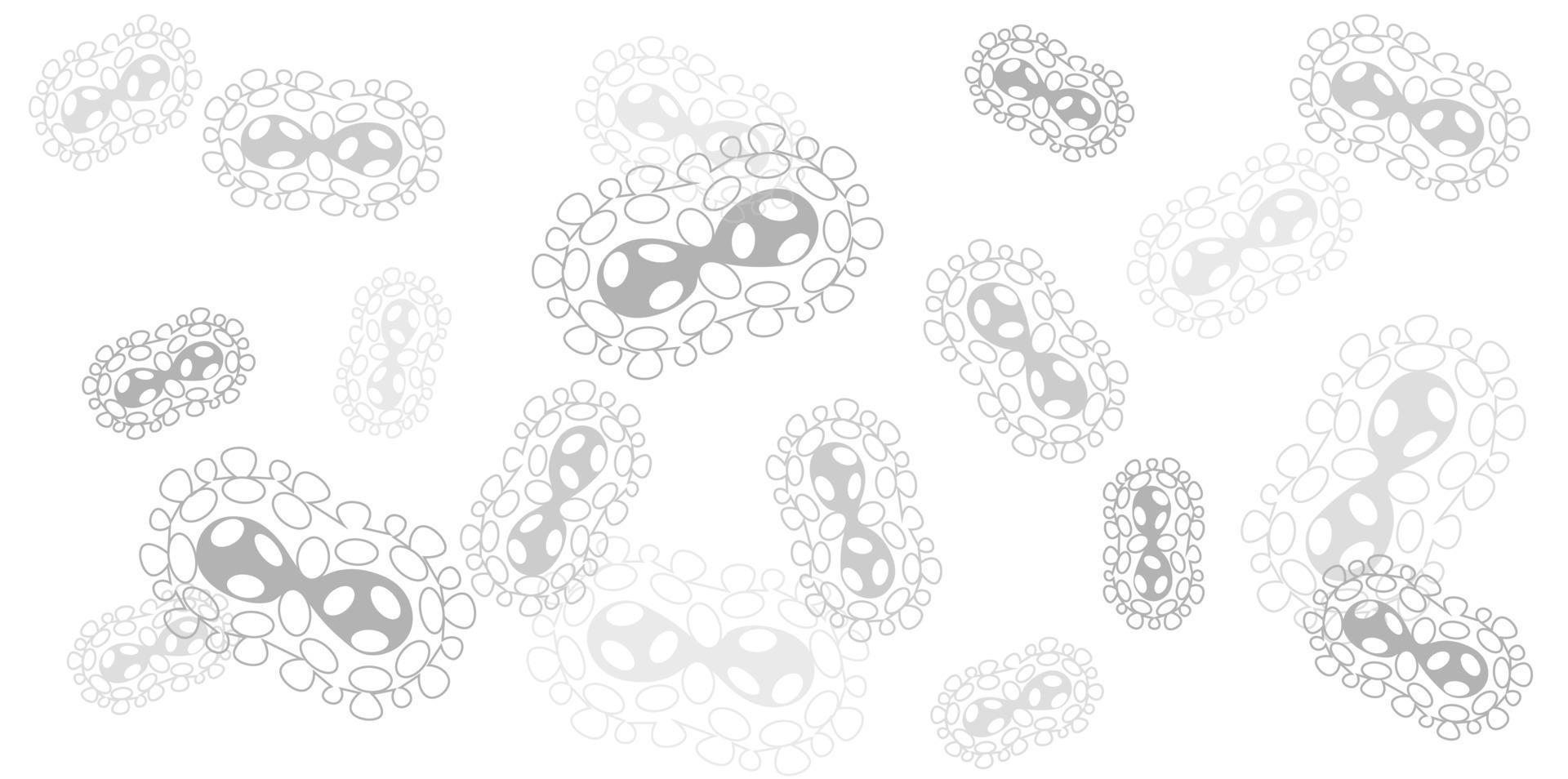 Monkeypox virus disease conceptual background design vector