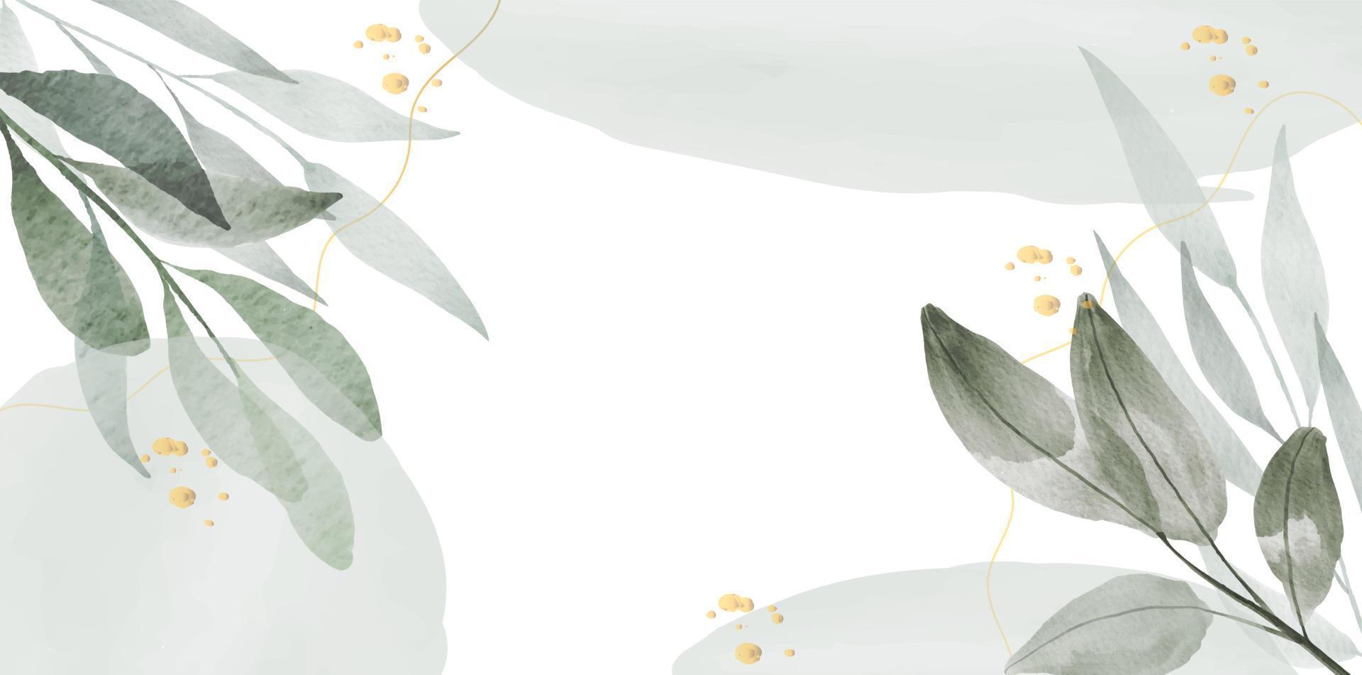 Luxury minimal style wallpaper vector