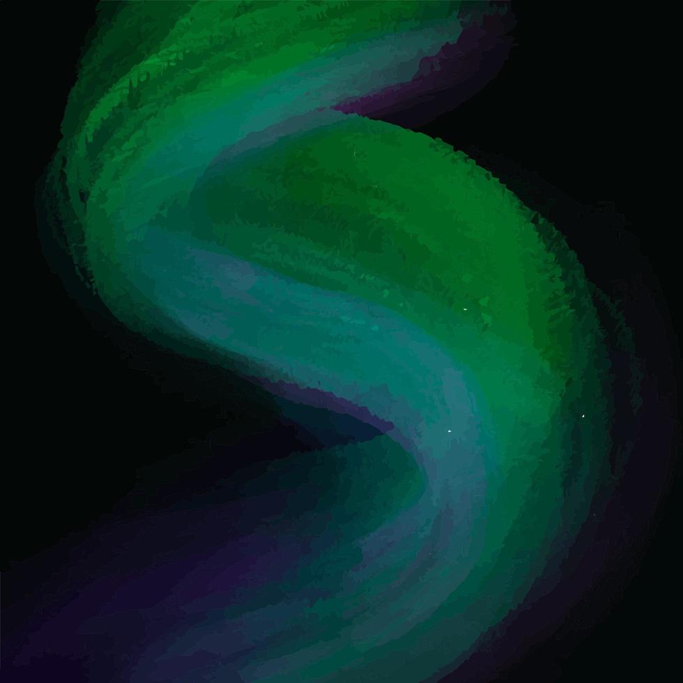 Full color flow wave trendy background watercolors vector