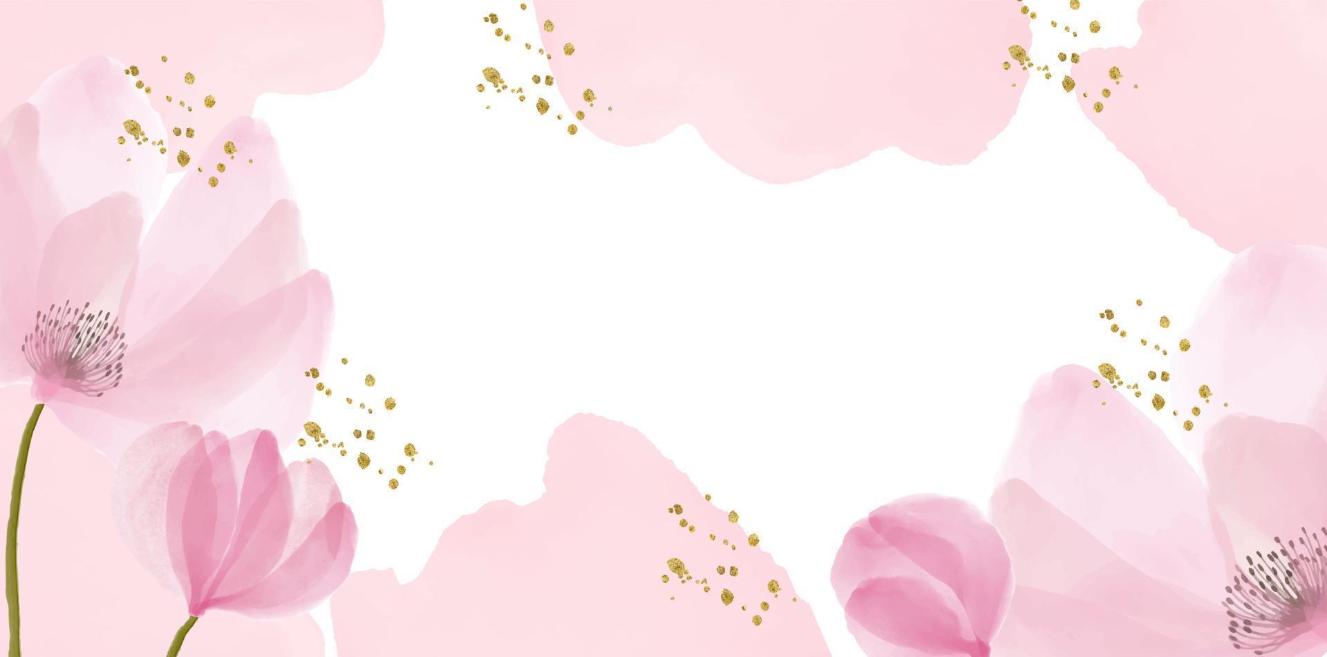 Luxury minimal style wallpaper vector