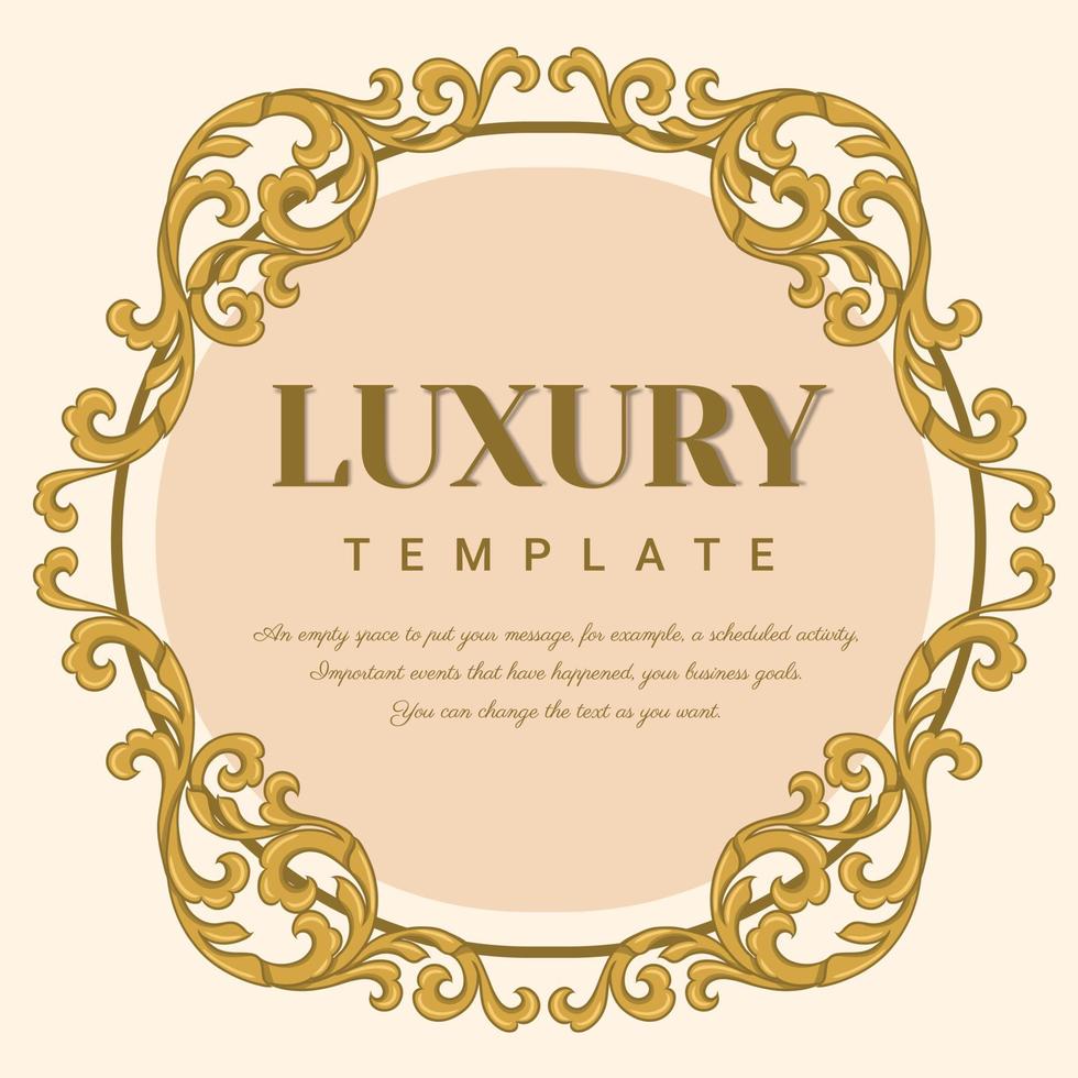 Decorative Elegant vector. vector