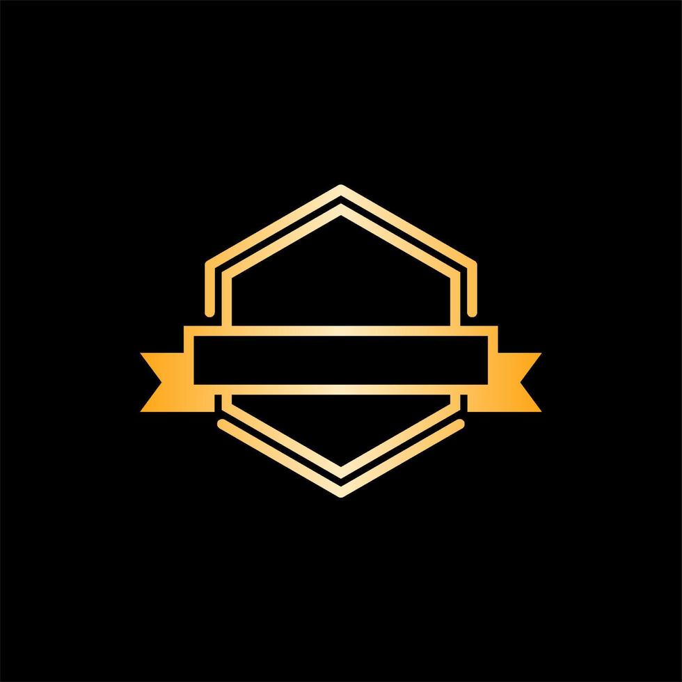 Vector graphic of hipster emblem logo design template