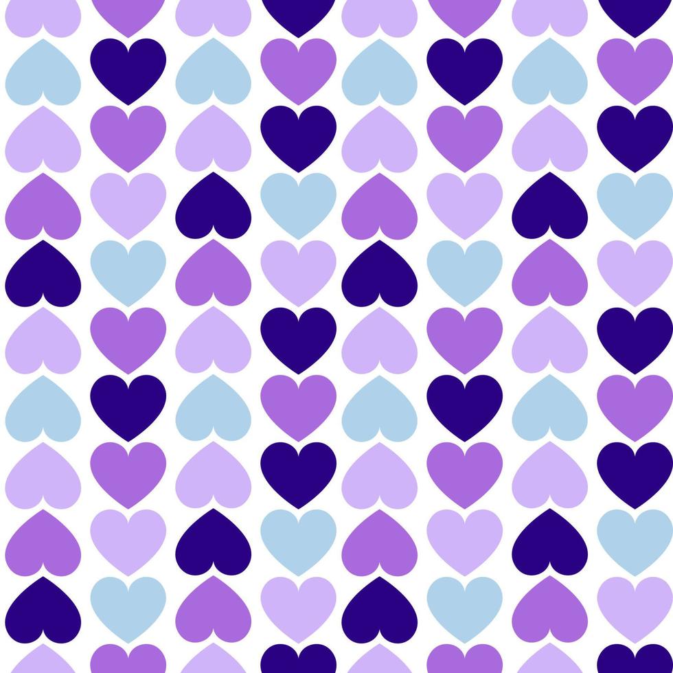 Love heart repeat seamless pattern vector