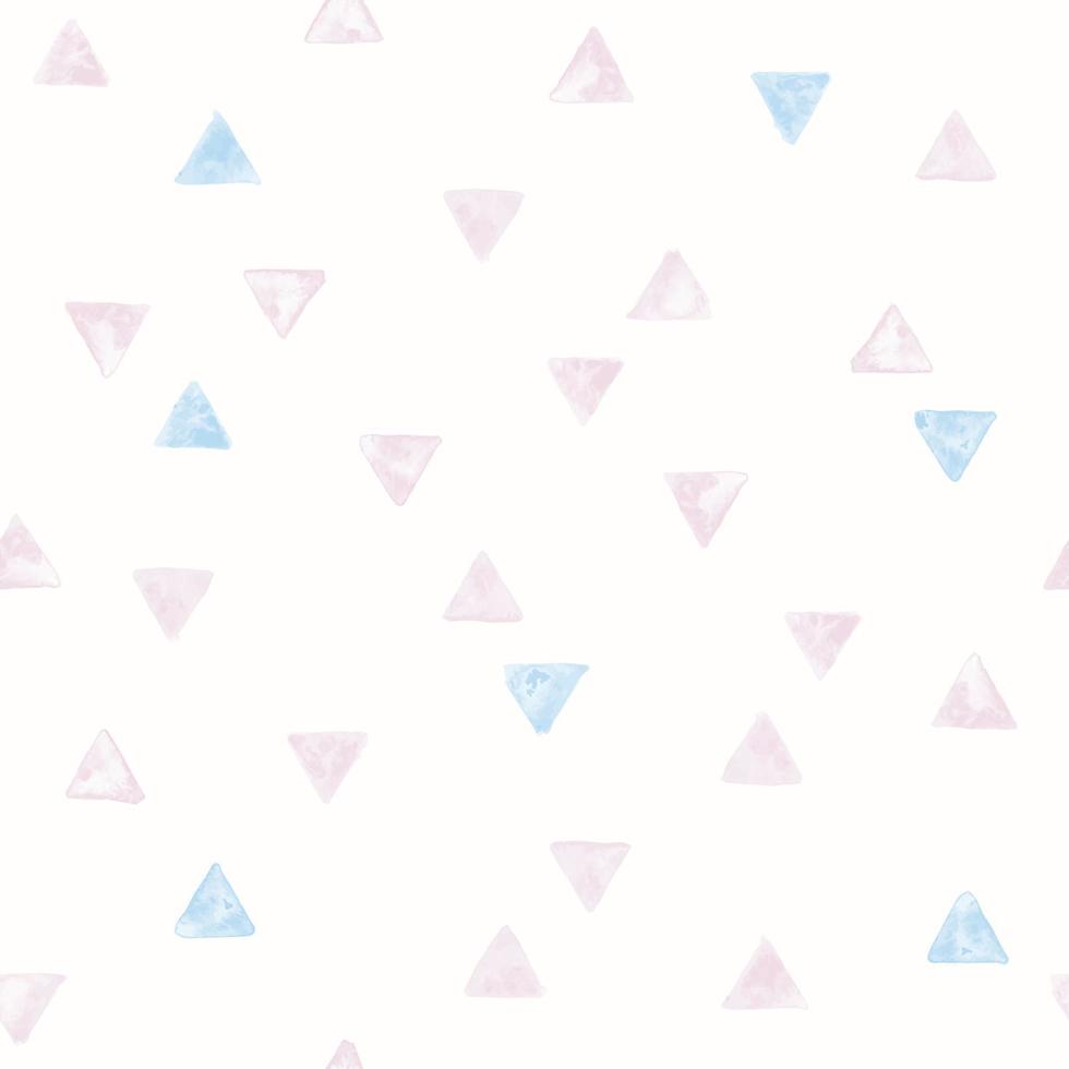 Triangles seamless repeat all over pattern vector