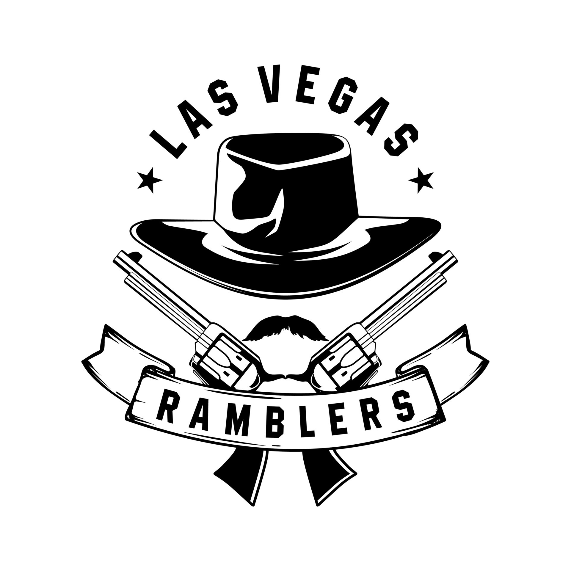 The las vegas ramblers illustration vector 8541126 Vector Art at Vecteezy