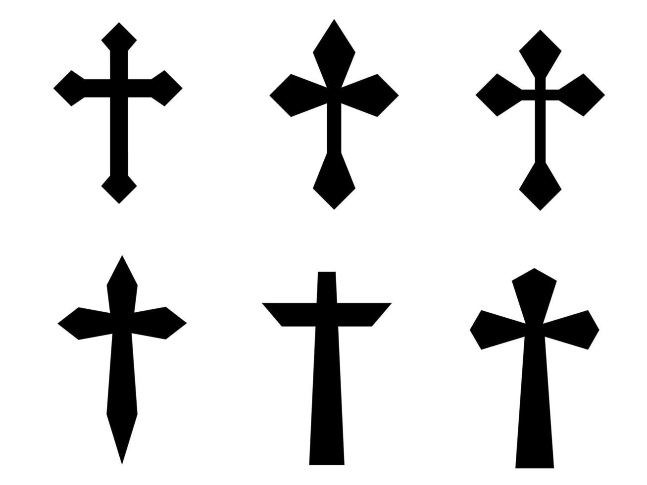 Cross bundle design vector