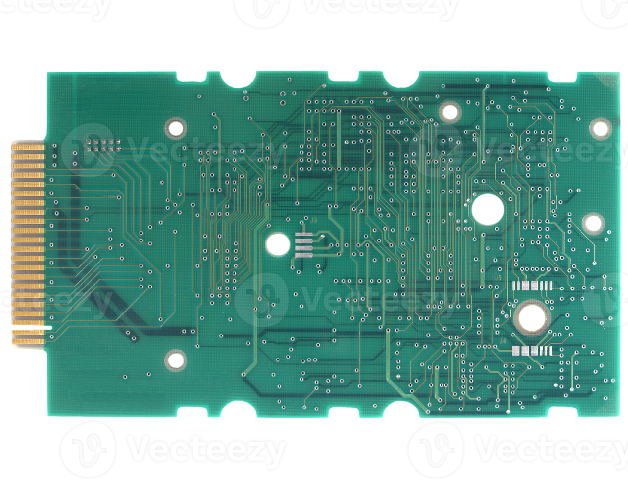 Printed circuit transparent PNG