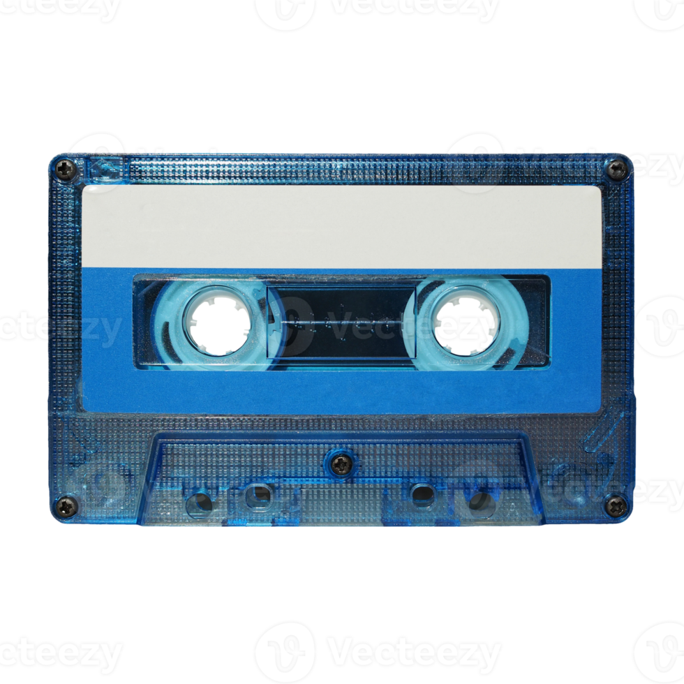 Tape cassette transparent background png