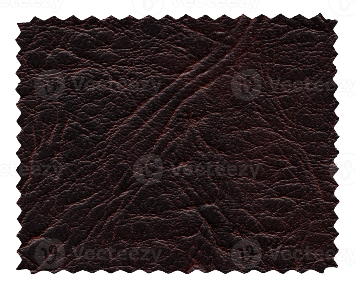 dark brown leatherette sample transparent PNG