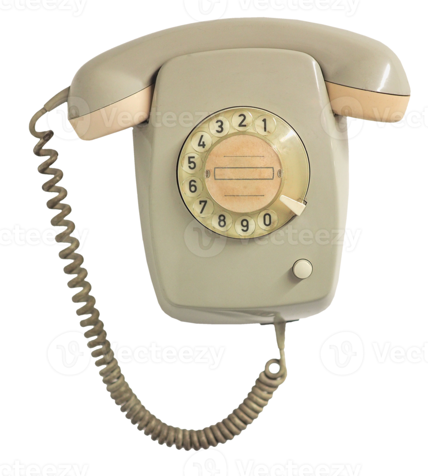 téléphone vintage png transparent