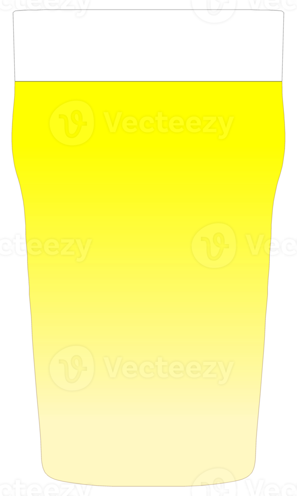 german lager beer glass transparent PNG