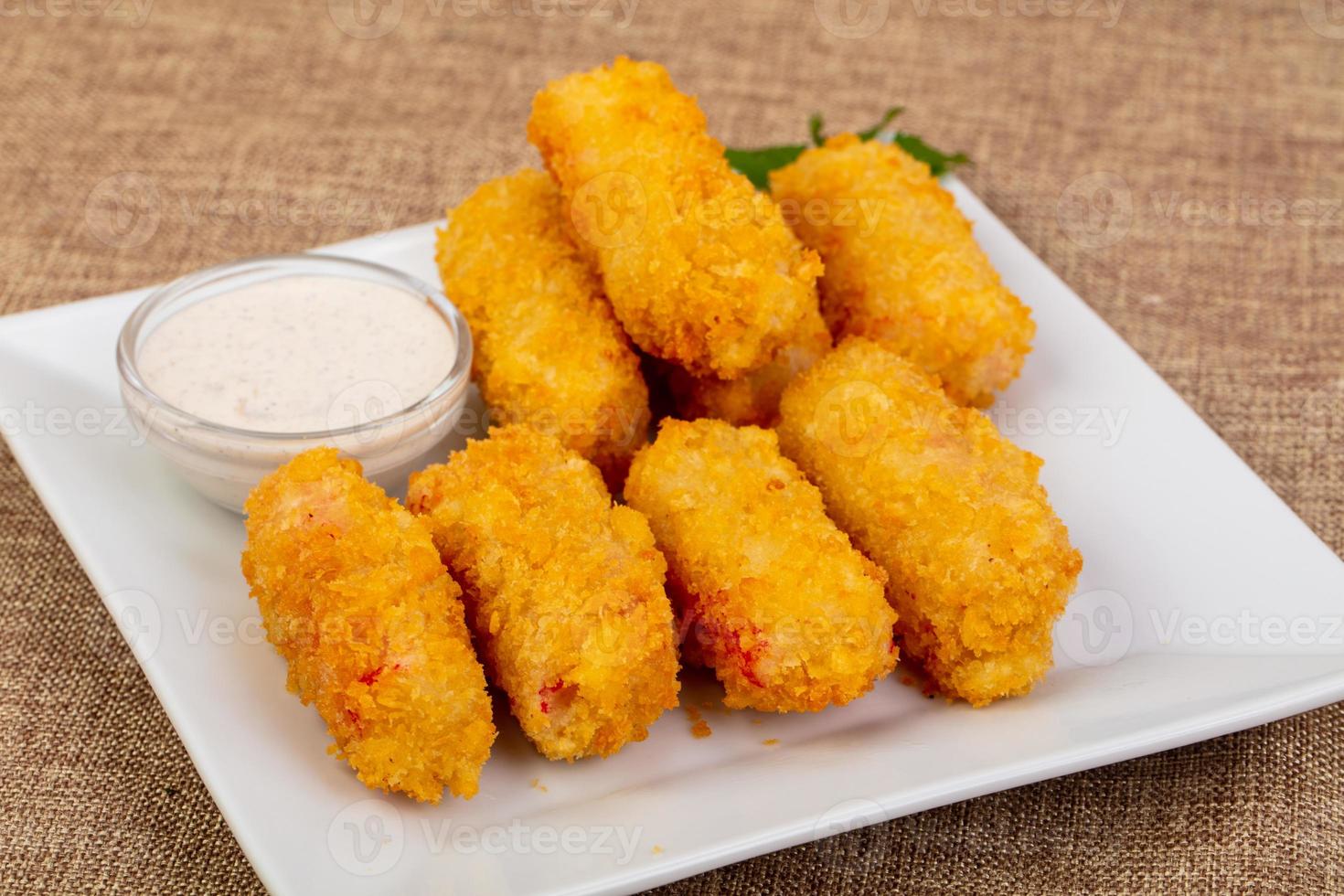 Crab sticks tempura 8542187 Stock Photo at Vecteezy