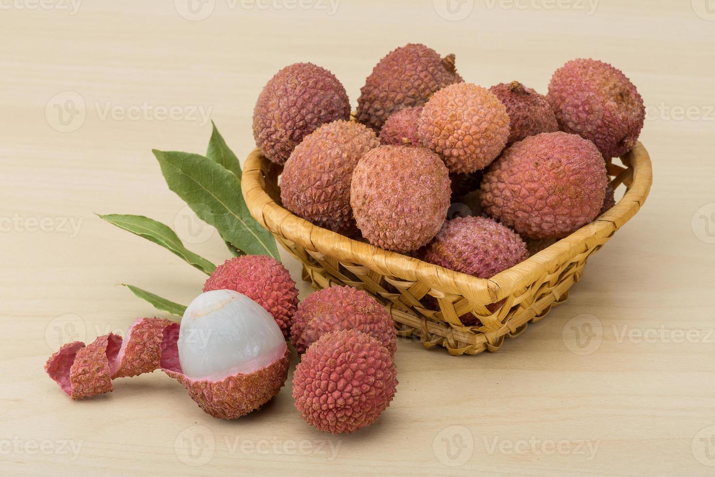 Tropical fruit - lychee photo