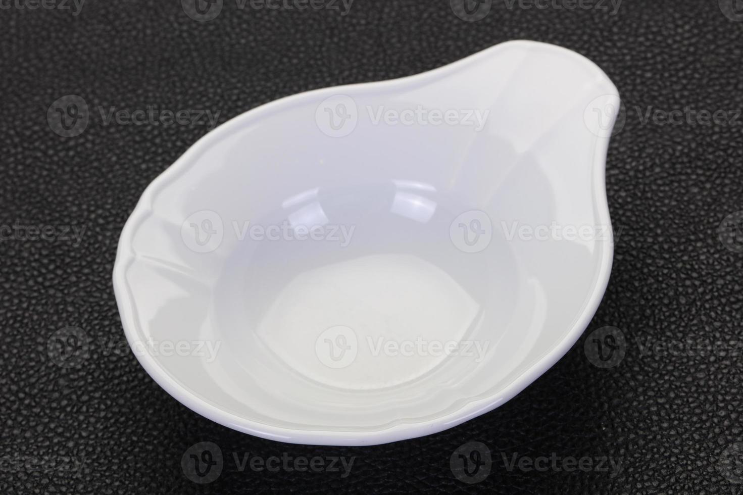 White porcelain bowl photo