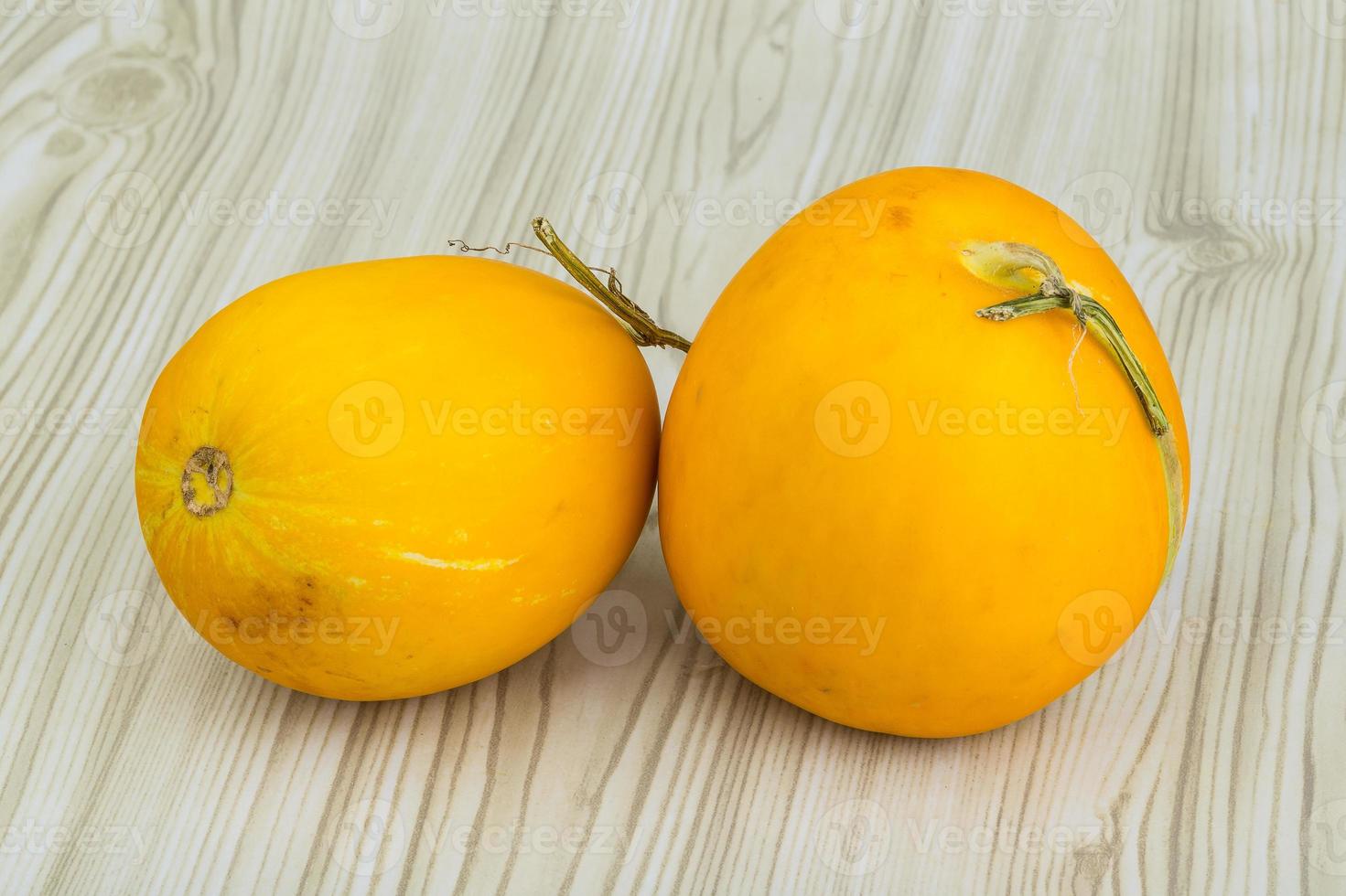 Small yellow melon photo