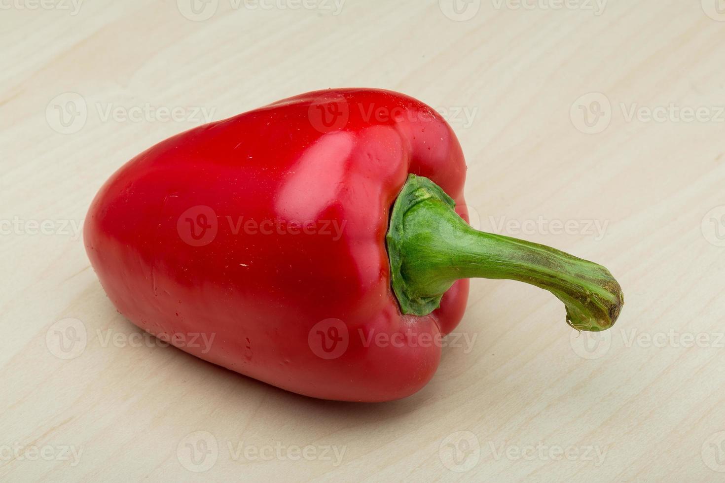 Red bell pepper photo