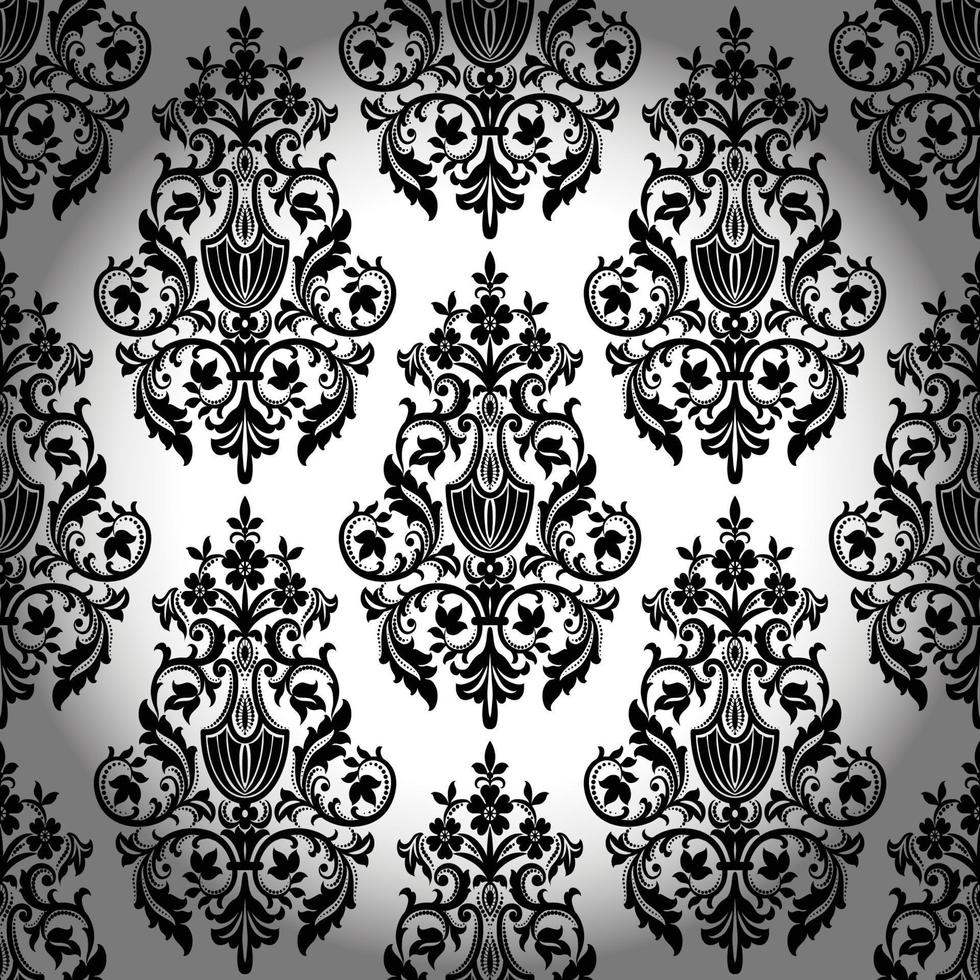 Seamless Damask Pattern vector