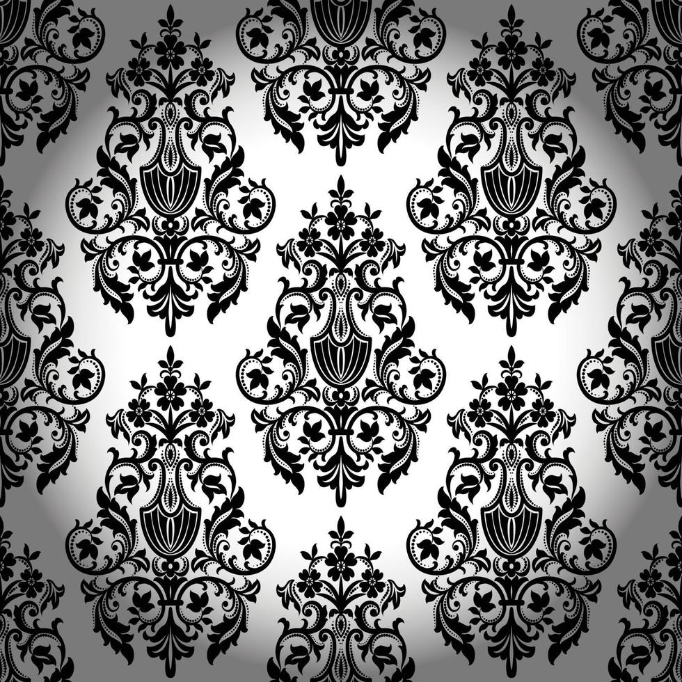 Seamless Damask Pattern vector