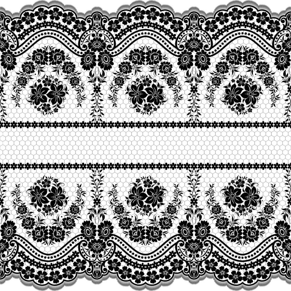 Lace vector fabric seamless pattern 8543704 Vector Art at Vecteezy