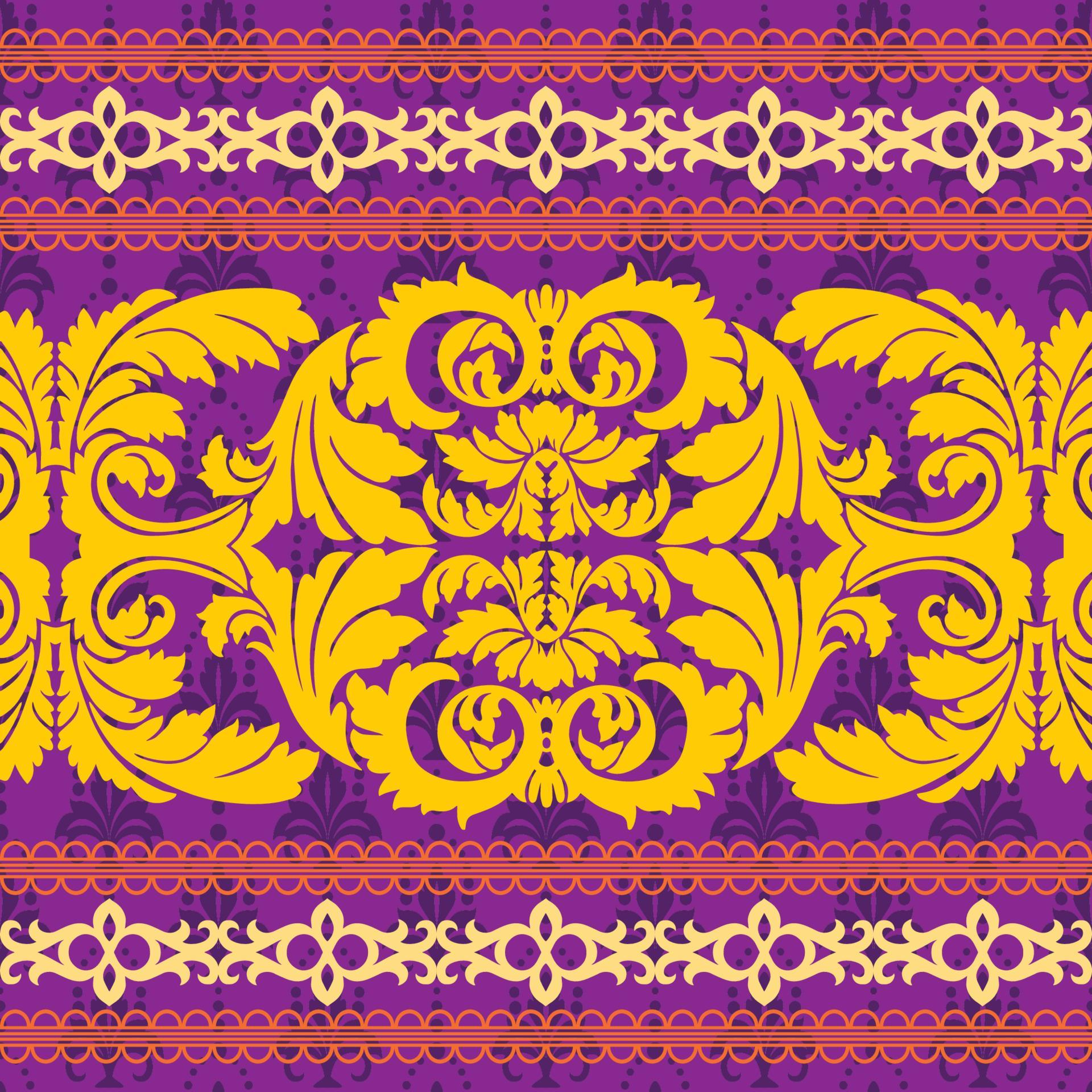 seamless damask pattern 8543807 Vector Art at Vecteezy