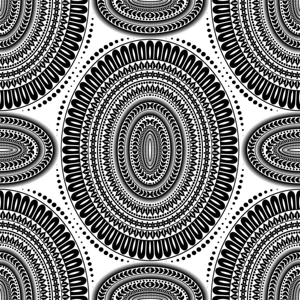 Seamless geometric pattern vector