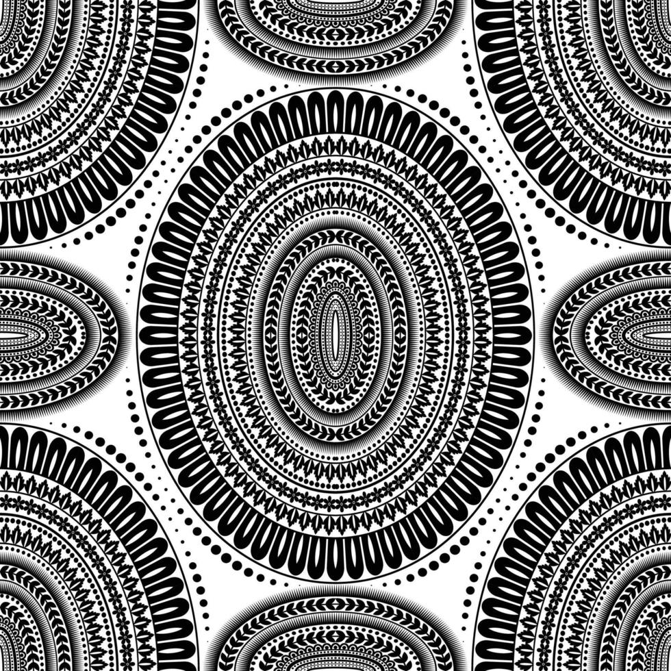 Seamless geometric pattern vector