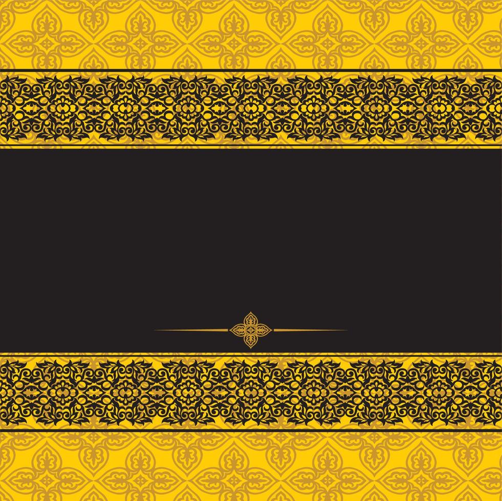 seamless damask pattern vector