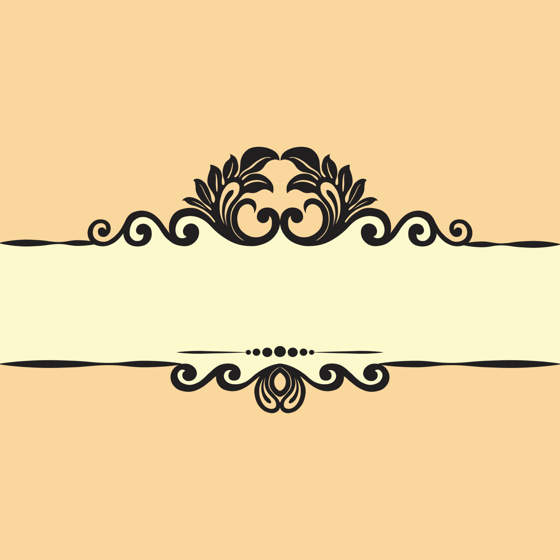 Vector Damask Pattern and Frame 8543900 Vector Art at Vecteezy