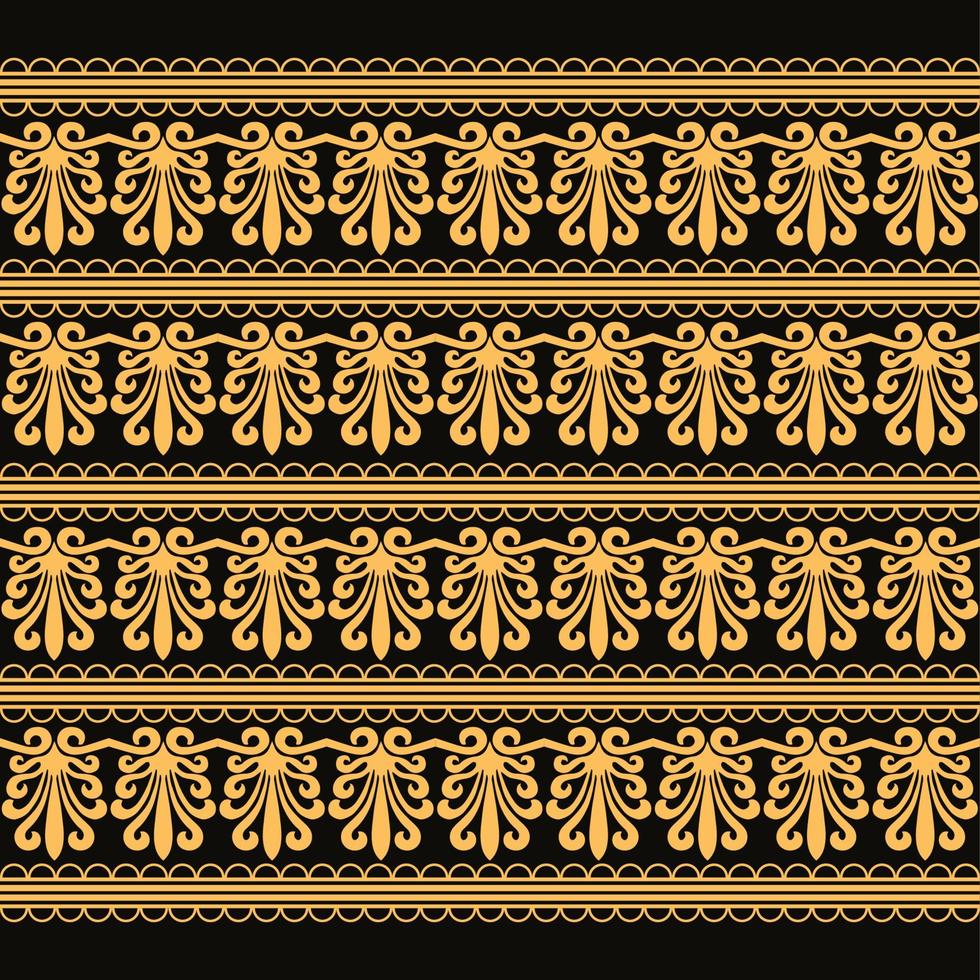Seamless lace set vector