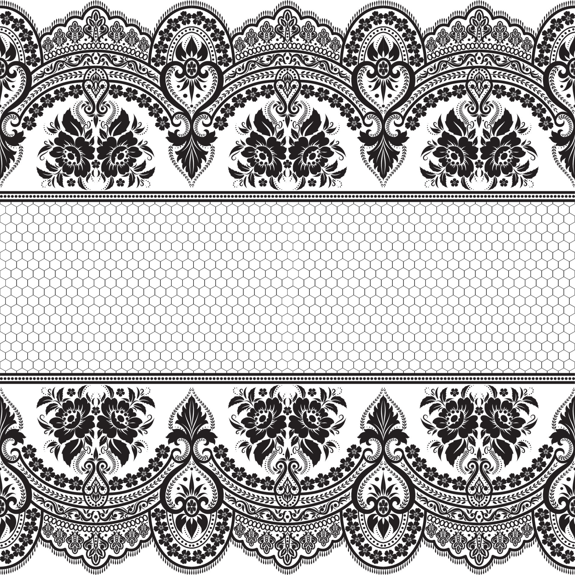 Lace vector fabric seamless pattern 8544007 Vector Art at Vecteezy