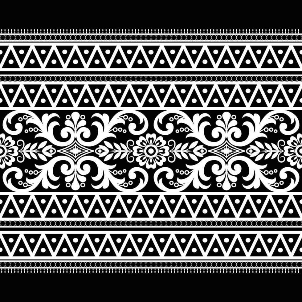 Seamless Damask Pattern vector