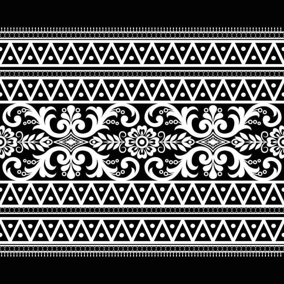 Seamless Damask Pattern vector