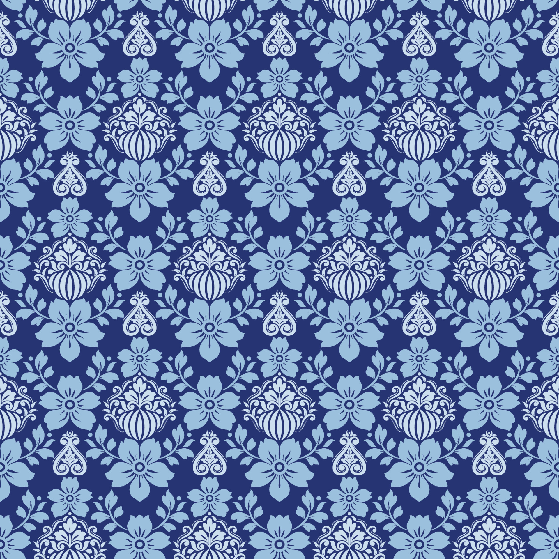 Seamless damask pattern 8544031 Vector Art at Vecteezy