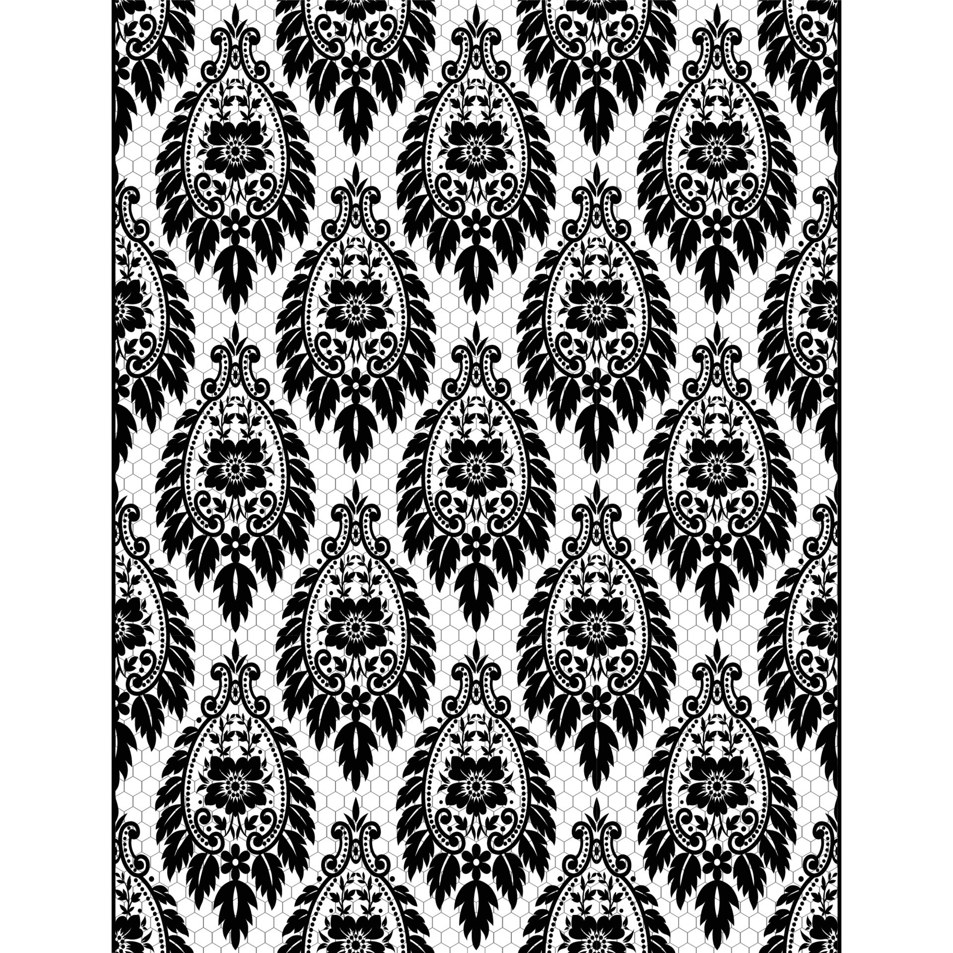 Seamless damask pattern 8544127 Vector Art at Vecteezy