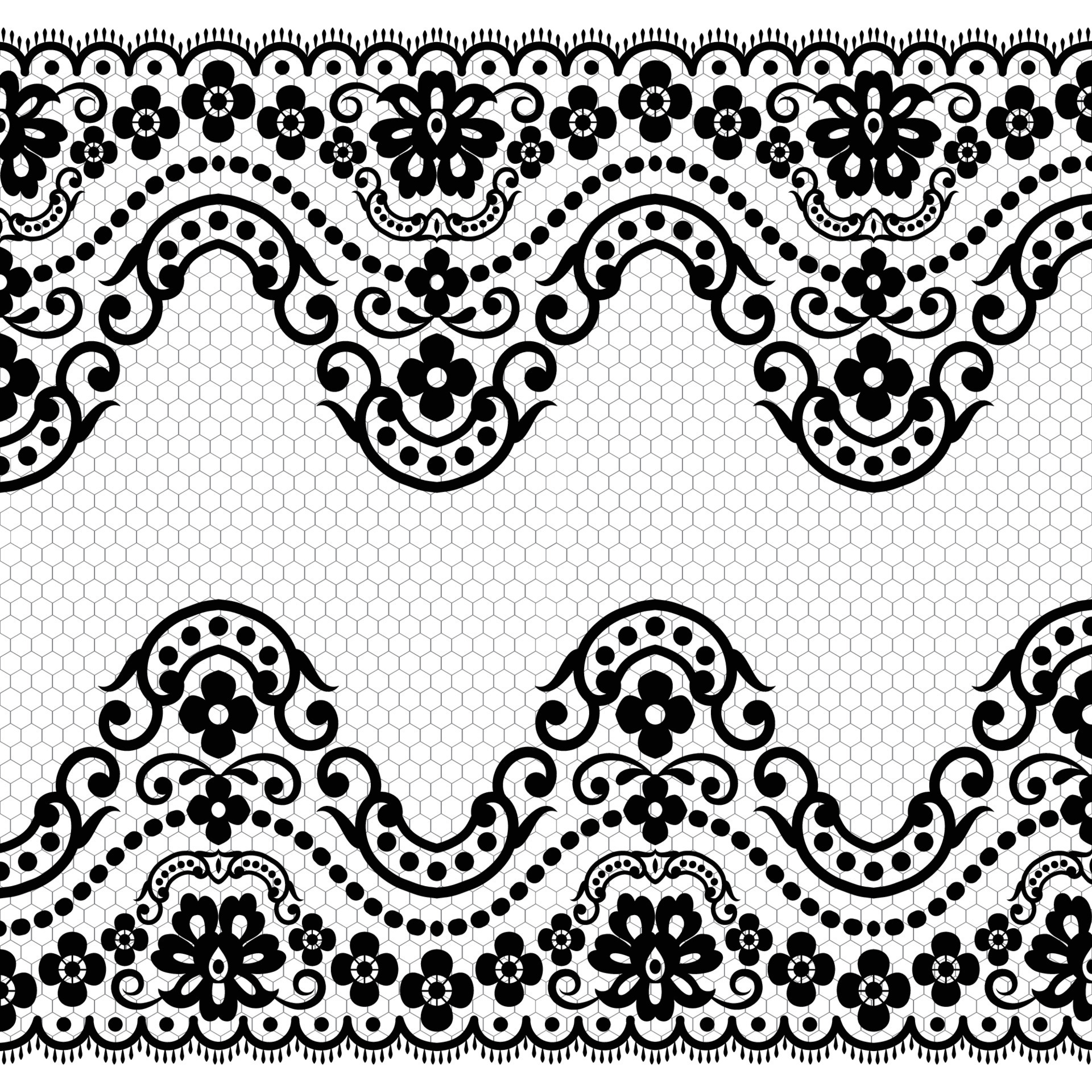 Lace Border Vector Art, Icons, and Graphics for Free Download