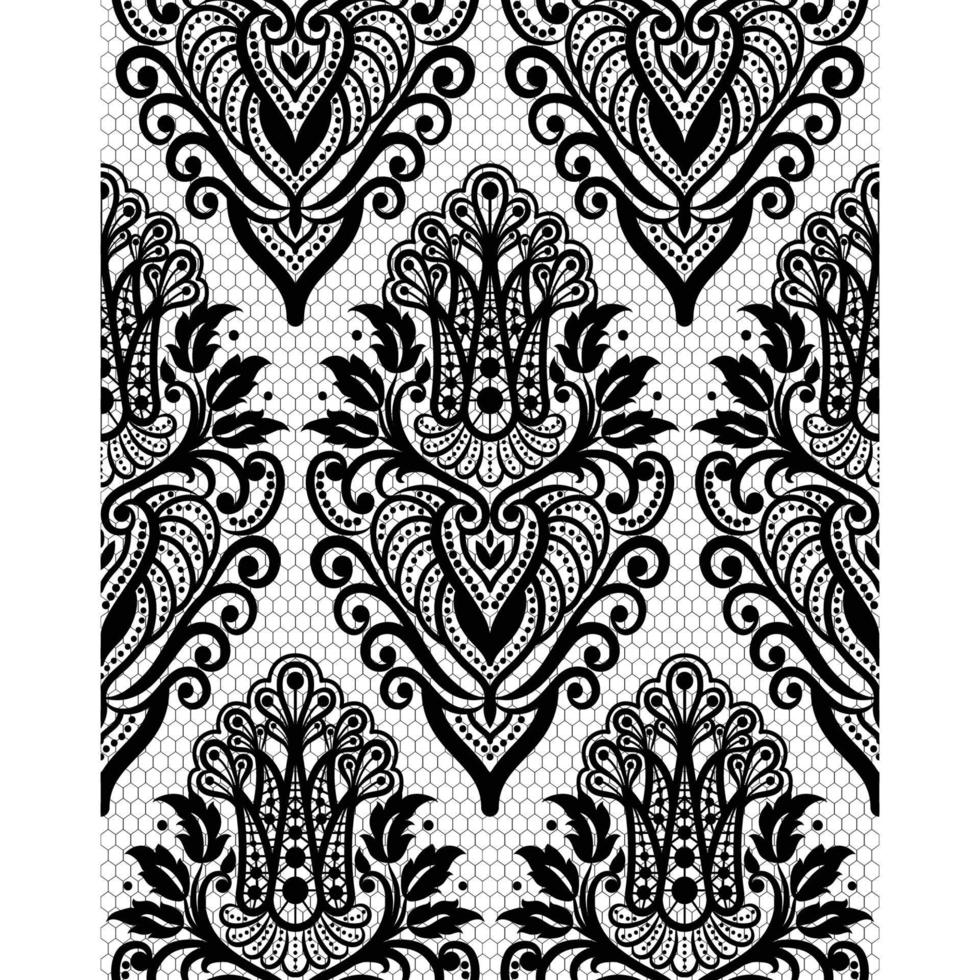 Seamless damask pattern 8544177 Vector Art at Vecteezy