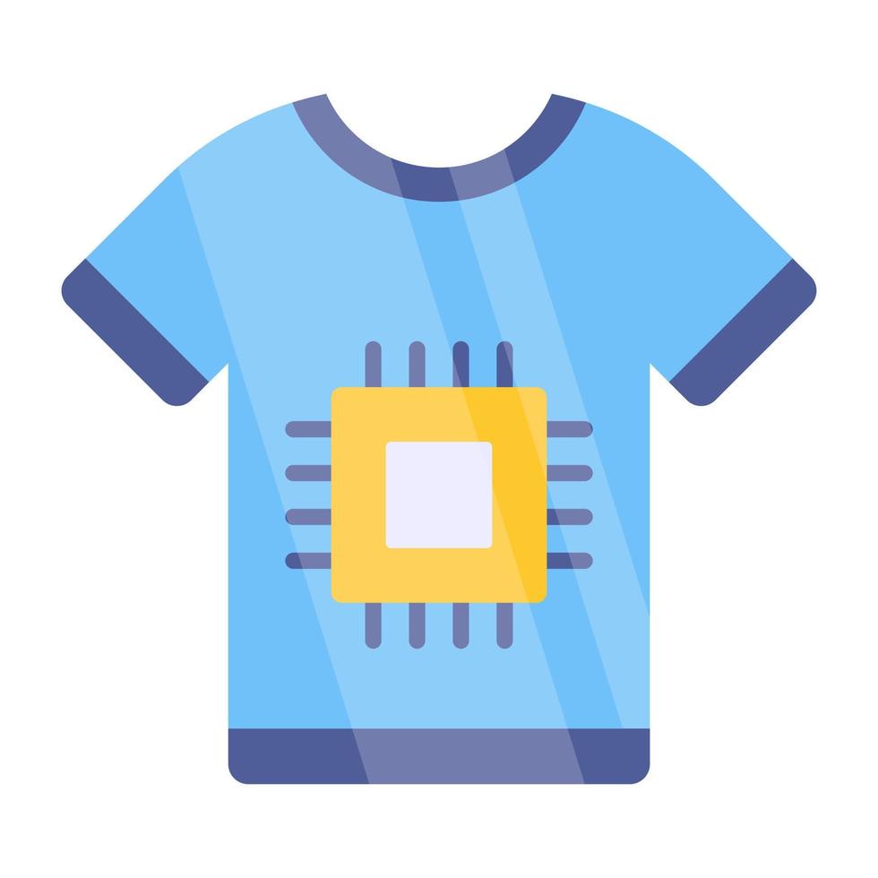Trendy vector design of smart clothing