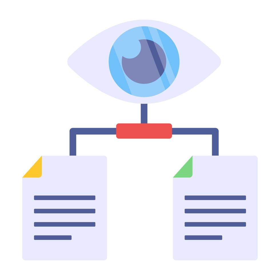Perfect design icon of network monitoring vector