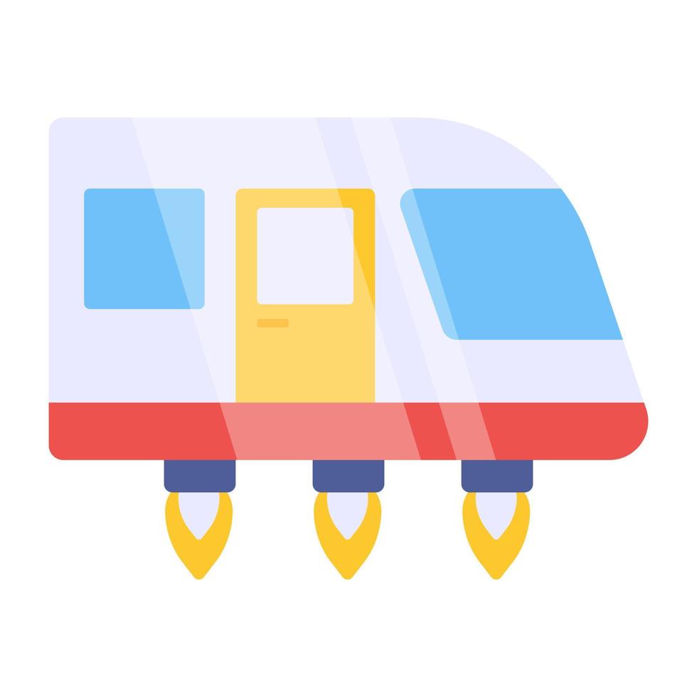 Premium download icon of smart train vector