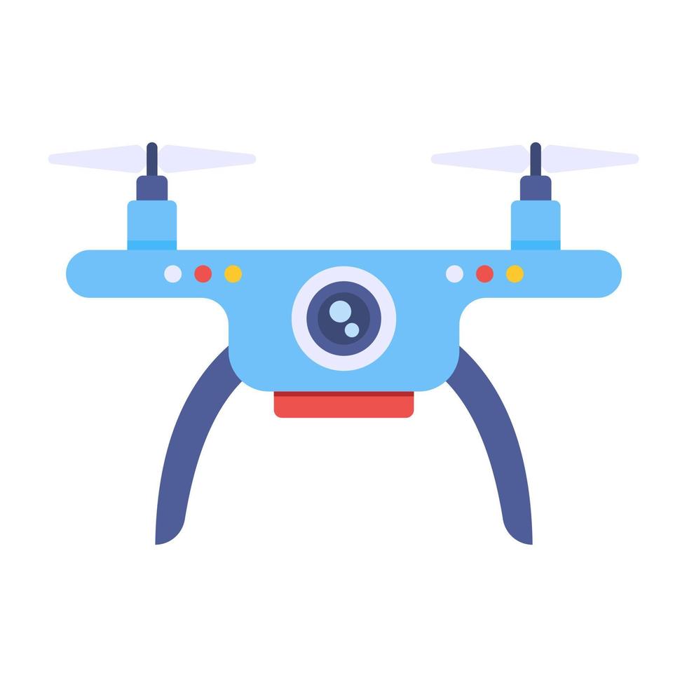 icono de diseño único de cámara de drones vector