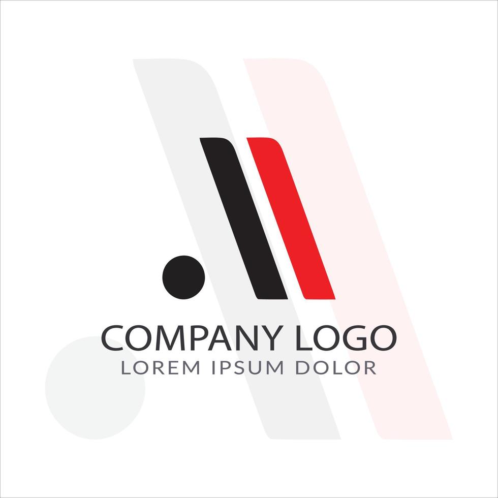 letra a diseño de logotipo vector