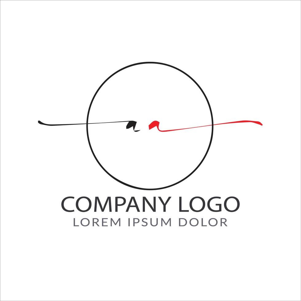 letra a diseño de logotipo vector